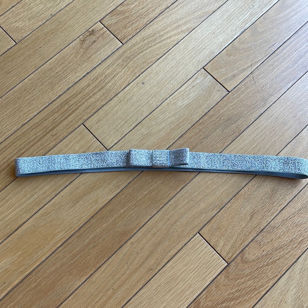 Cute Silver Belt, Made of Elastic